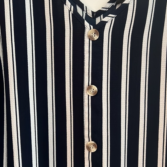 2-PIECE SET NAVY/ WHITE STRIPES size L - Picture 5 of 9